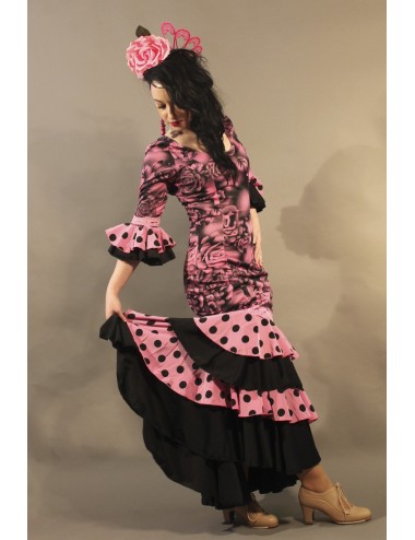 Robe de Flamenco Rose Shiva