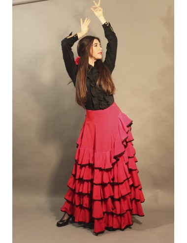 Falda flamenca rojo Sensation