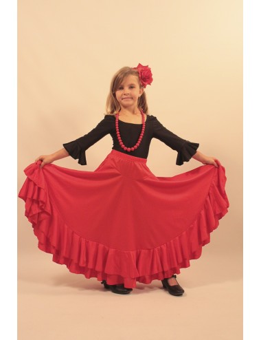 Jupe Soléa, jupe flamenco enfant