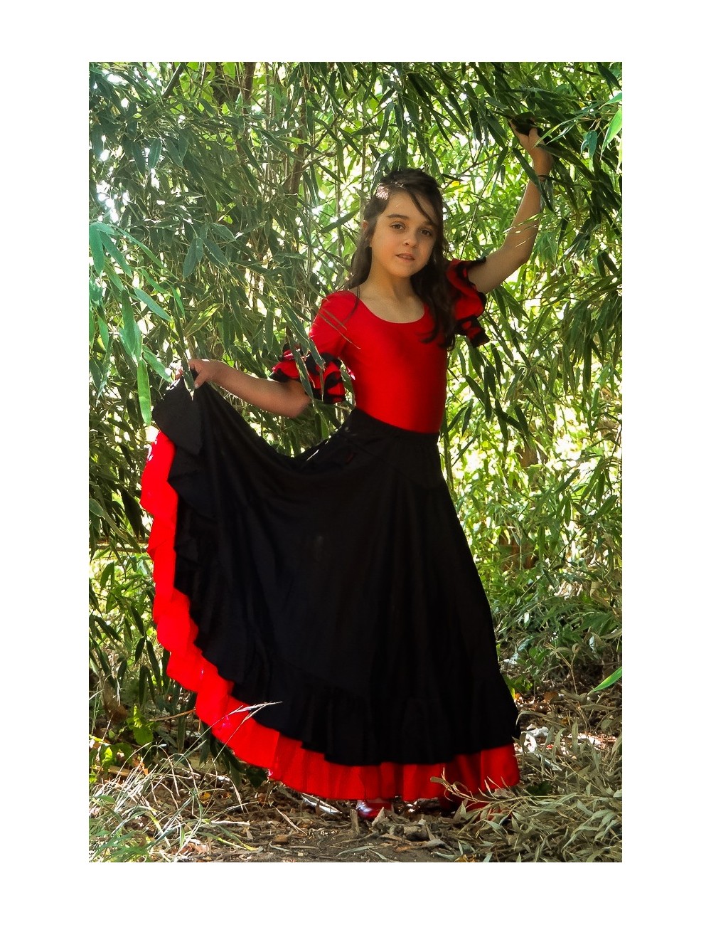 Kit 2 tenue flamenco enfant Becky