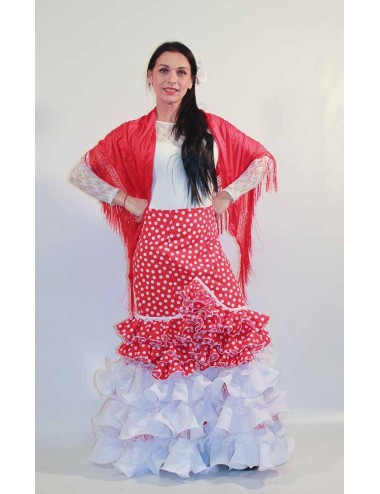 Jupe flamenco Cordou Punto blanco
