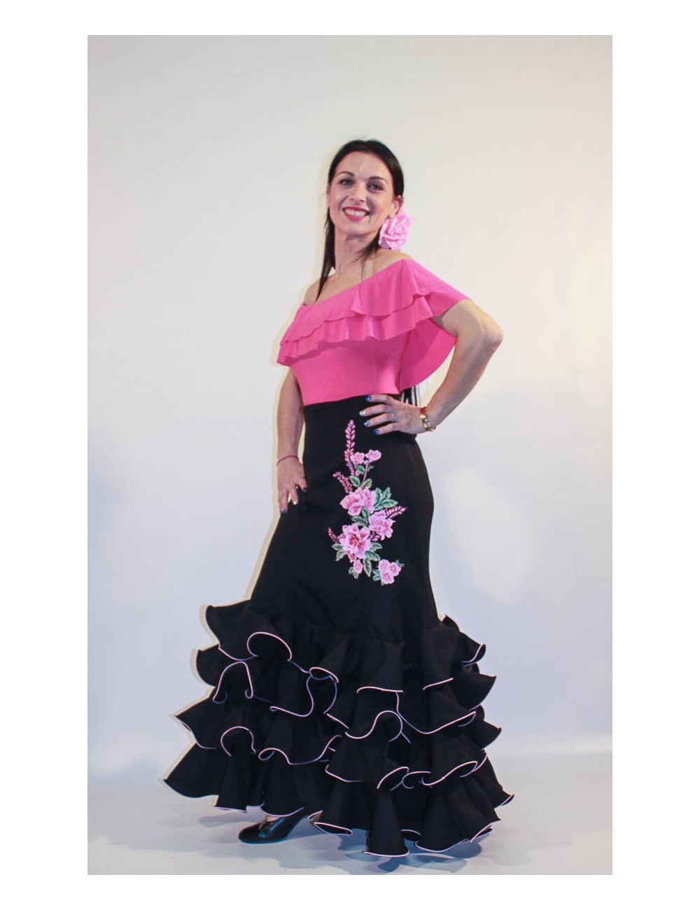 Jupe flamenco Cordou Brodée F