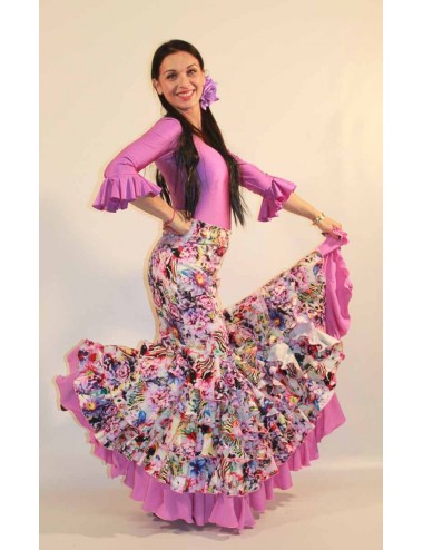 Jupe flamenco Cordou Fleurie