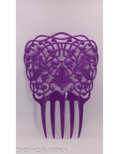 Peigne Plastique violet