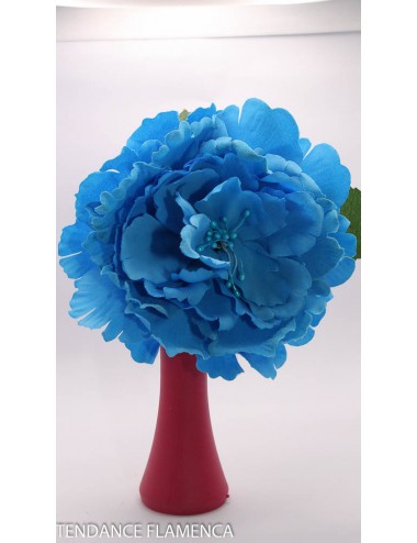 Fleurs Pétunia  bleu turquoise