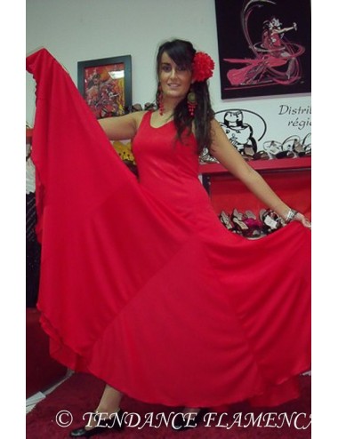 Vestido rojo de flamenca Yoremy Anita